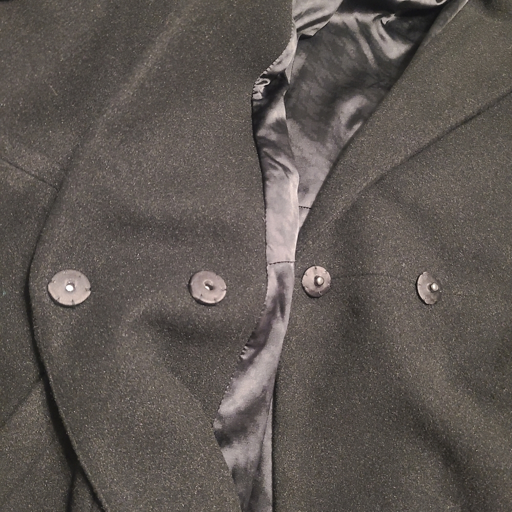 Tie Front Coat - Picture 7 of 10